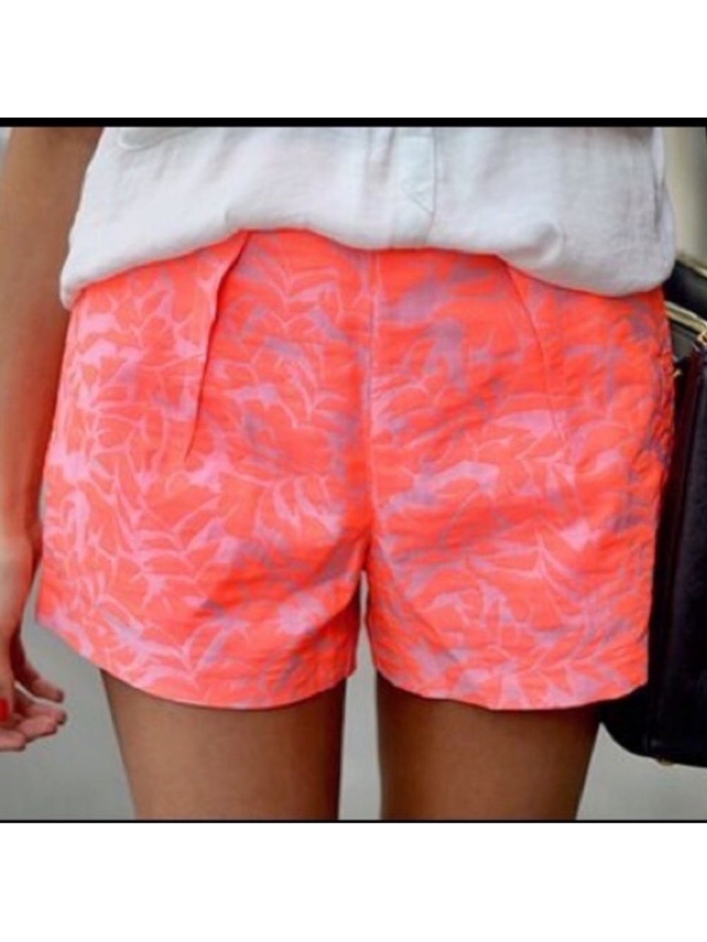 J. Crew Plumeria Jacquard Shorts 00